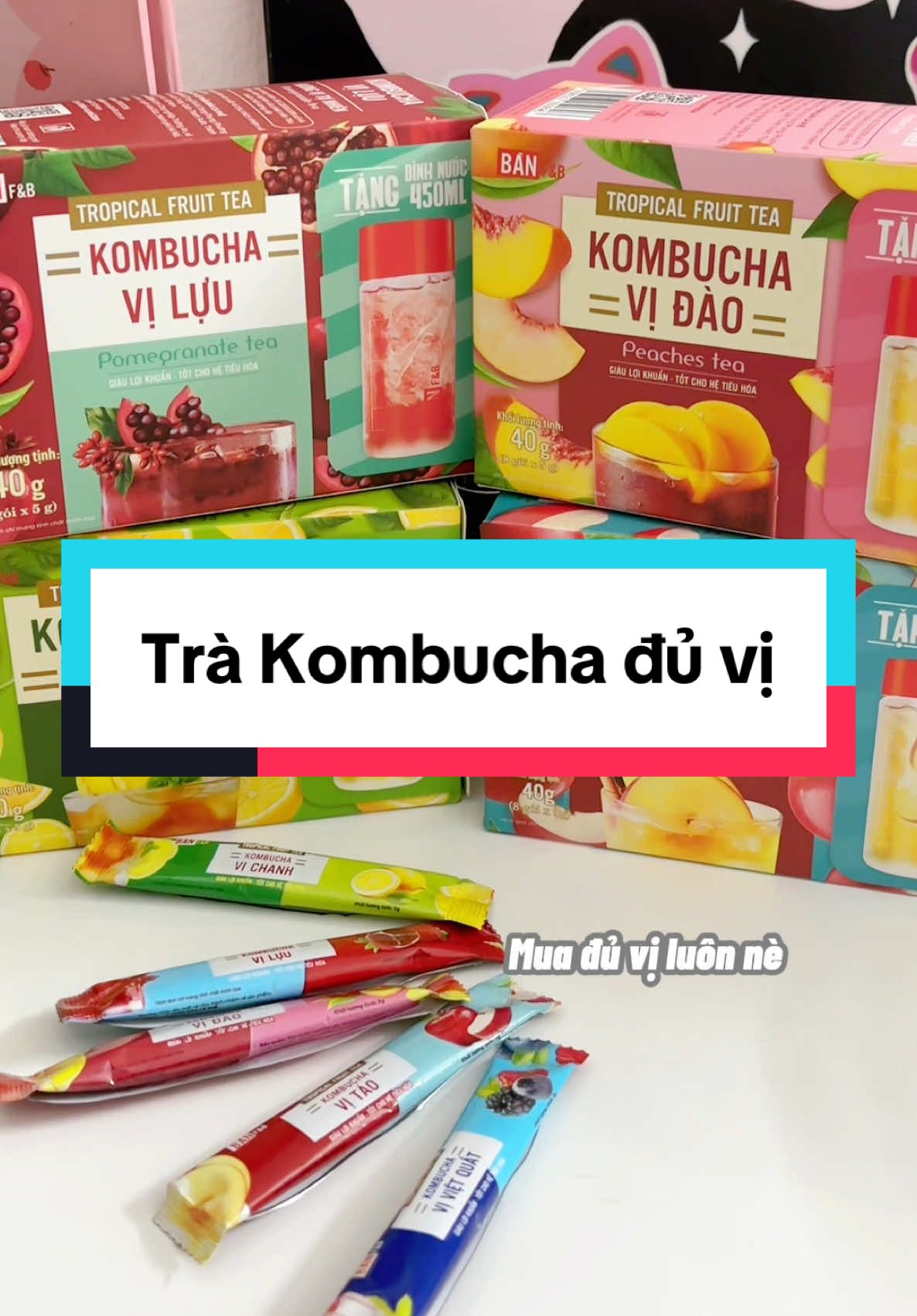 Mấy bà thử đi uống ngon lắm ✨ #kombucha #xuhuong #viral #fyp 