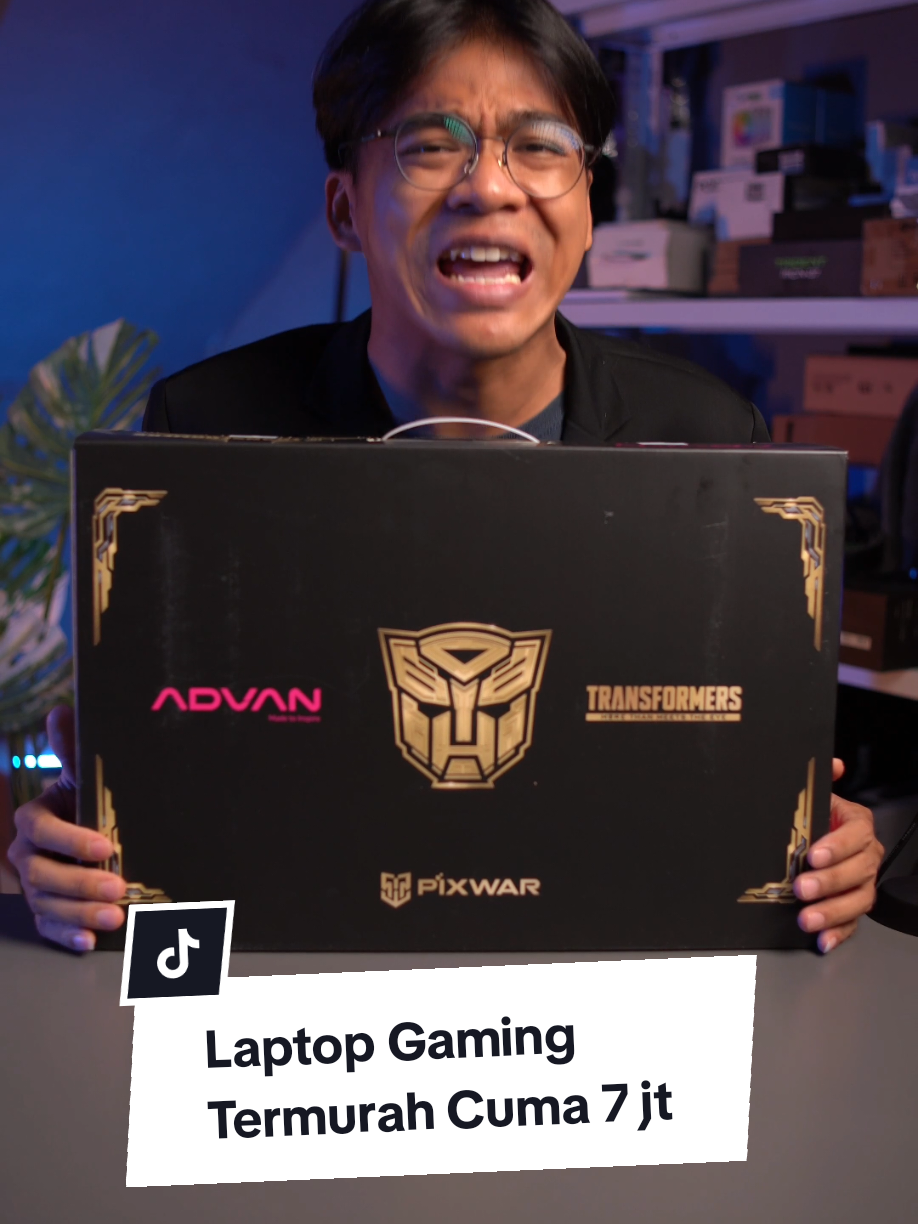 ini adalah salah 1 Laptop Gaming Termurah yang ada di pasaran saat ini, Advan PixWar yang berkolaborasi dengan Transformer, punya spek yang cukup kenceng yaitu Ryzen 7 6800H dengan RAM 16GB Dual Channel, tunggu review lengkapnya di Youtube Kudet Tech #LaptopGaming #LaptopAdvan #Advan #AdvanPixWar #AdvanWorkplus 