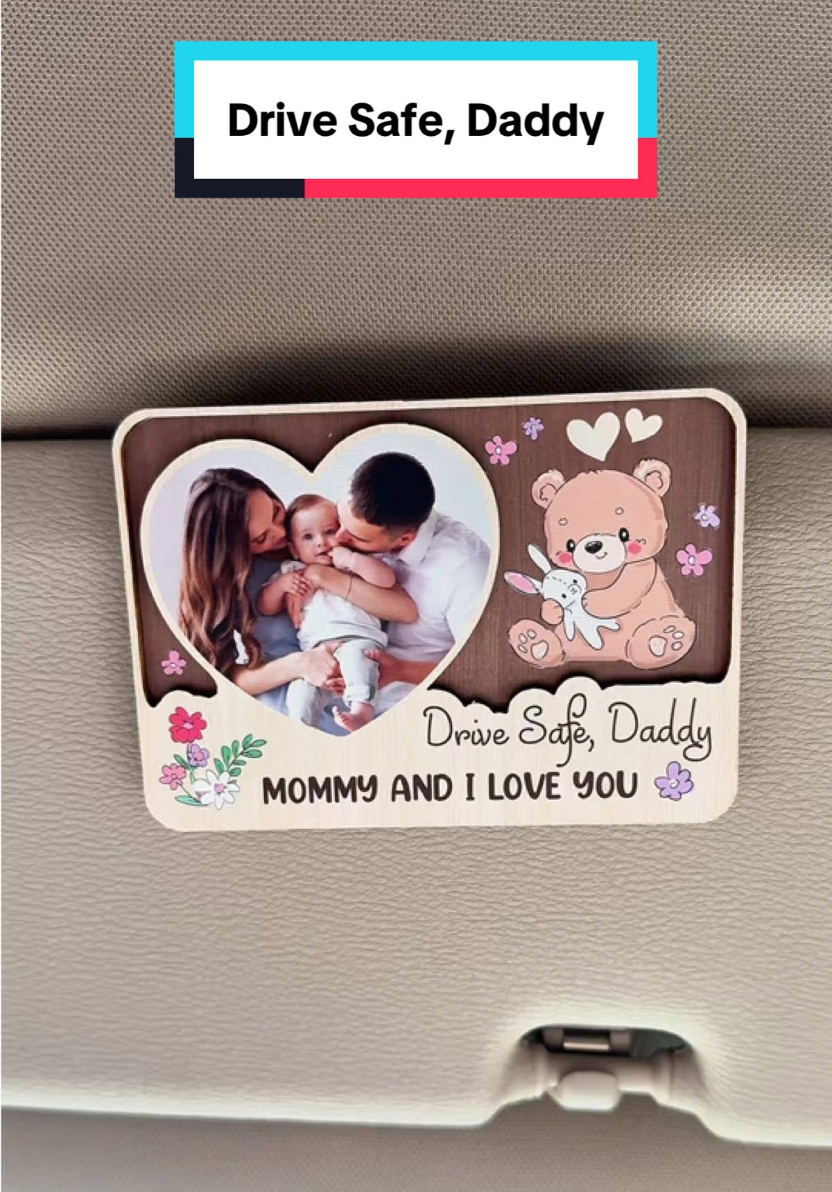 Send your love every time they drive! 🧸🚗 #macorner #dad #carvisorclip #newborn #FathersDay