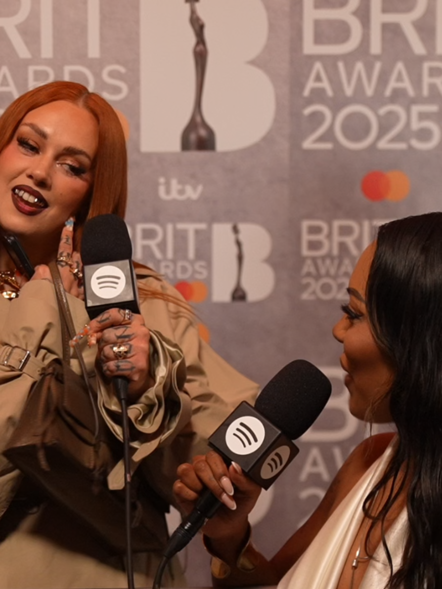 In our feels with @Sasha Keable 🥹 #BRITs #SashaKeable #rnb #redcarpet 