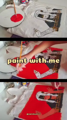 paint with me :: Processo de pintura da ecobag do Gal de ordem paranormal - versão curta e rápida (fotos do resultado e versão do vídeo longo com asmr já postados no perfil) Tags: #art #artista #artist #arte #fy #pintura #painting #asmr #asmrart #fy #asmrpainting #ordemparanormalfanart  #ordemparanormal #galordemparanormal #galsalfanart #pinturaemtecido #ecobagpersonalizada #pintadoamao #cellbitrpg #fypage #fypシ