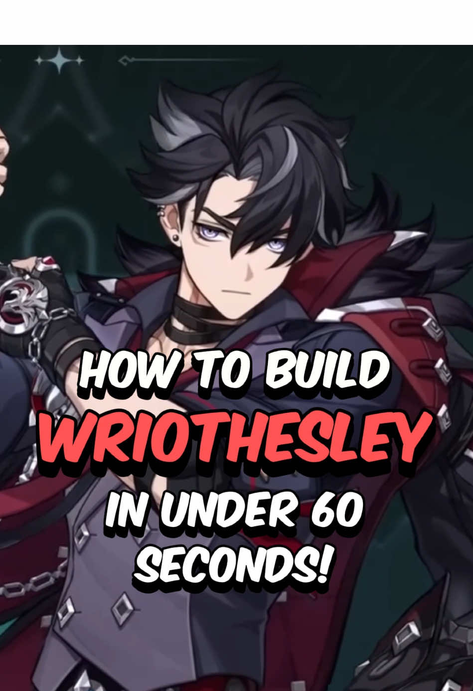 BEST WRIOTHESLEY BUILD - How to Build Wriothesley in 60 Seconds #GenshinImpact #genshin #wriothesley #fyp 