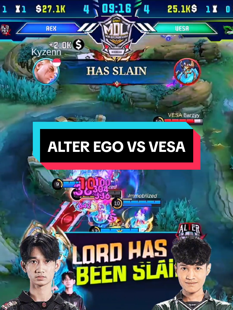 Alter Ego X vs Vesakha Garuda Game 1 MDL ID S11 W1 #MLBBGoldenMonth #MLBB #MLBBGetItFree #MDLIDS11 #alterego 