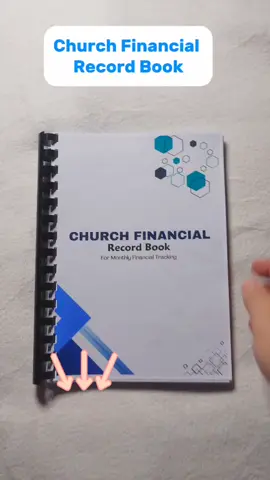 Record book For Churches!! #recordbook #financialtracker #tracker #logbook #church #moneytips #expensetracker #financial 