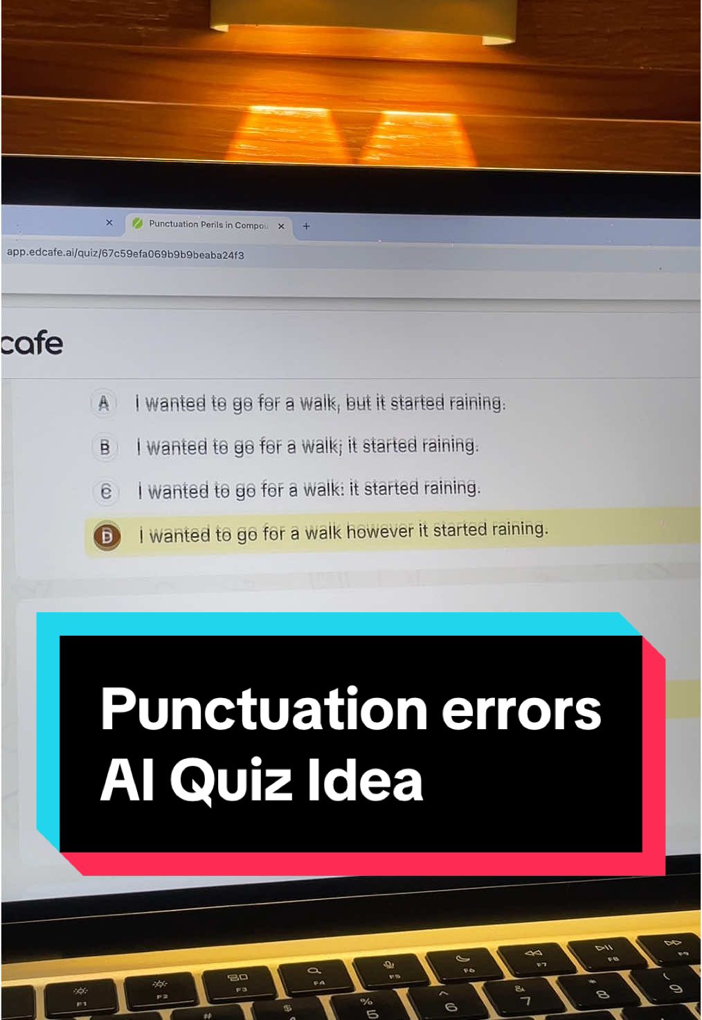 Creating quiz questions with this level of quality is no small feat. But with Edcafe AI, you can do that in seconds + make it interactive! #ai #quiz #edcafeai #teachers #teachersoftiktok #edutok #studytok #student #aiforteachers #aieducation #edtech #tutorial #foryou #foryoupage 