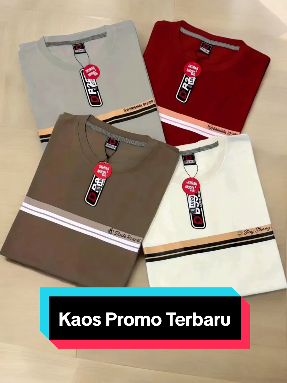 kaos salur model baru paket 4 pcs kaos promo terbaru#bismillahfyp #kaos #kaospromo #foryou 