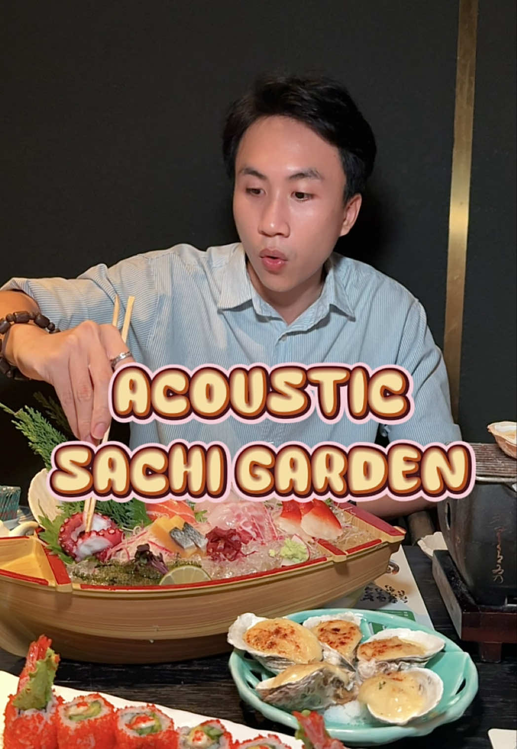 Địa điểm hẹn hò lý tưởng tại Quận 2 #SushiHokkaidoSachi #SachiGarden #Acoustic #8thang3 #saigonangi #saigondidau #dinnerdate #date #xuhuong #reviewanngon #ductrinhreview 