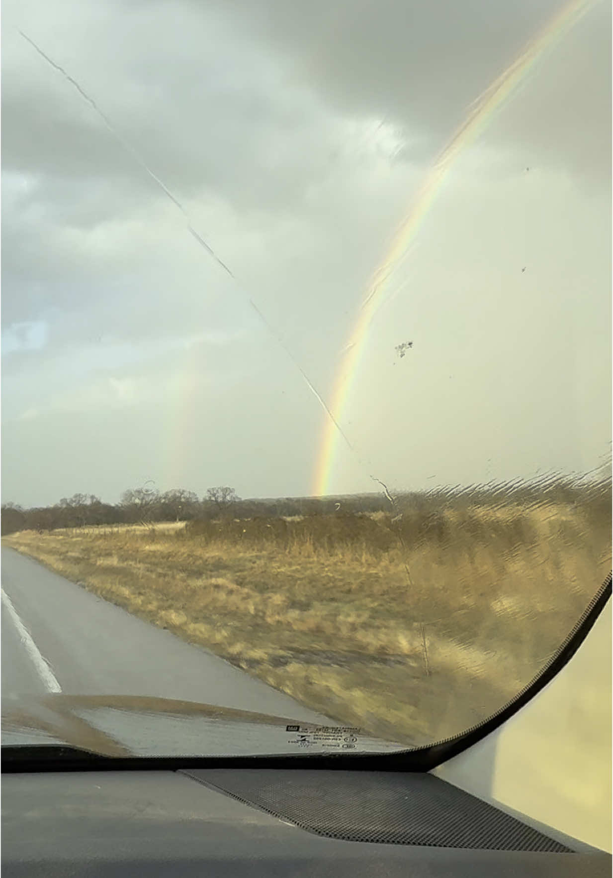 Double rainbow I don’t think I’ve ever seen something like this before in my life. It was so beautiful#creatorsearchinsights#rainyday#doublerainbows🌈🌈 