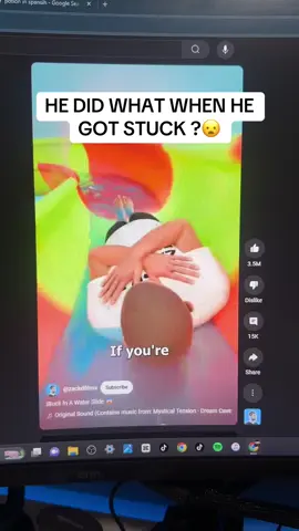 Stuck in the slide is crazy 😭 #helpfultips #tiktokmademebuyit #magnesium #ltheanine #Tiktokmarket 
