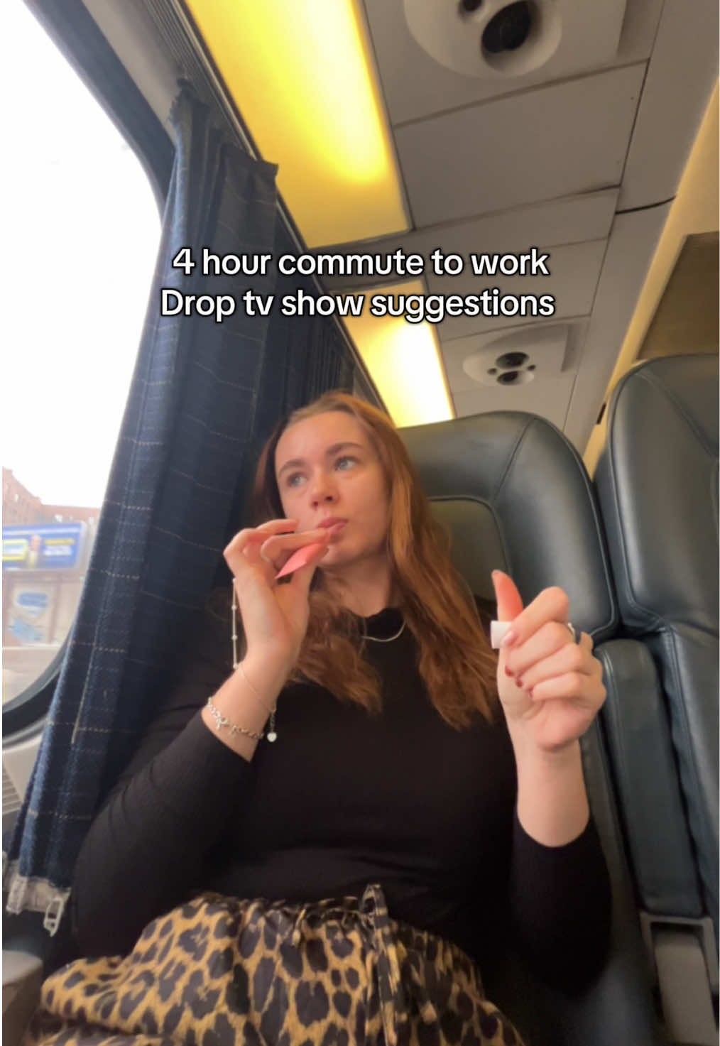 4 hour commute to work.. drop tv show suggestions  #showrecommendations #fyp 