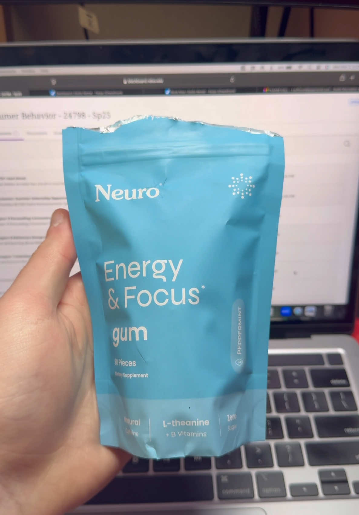 Get it on sale while you can! #neurogumenergyandfocus #Neuro