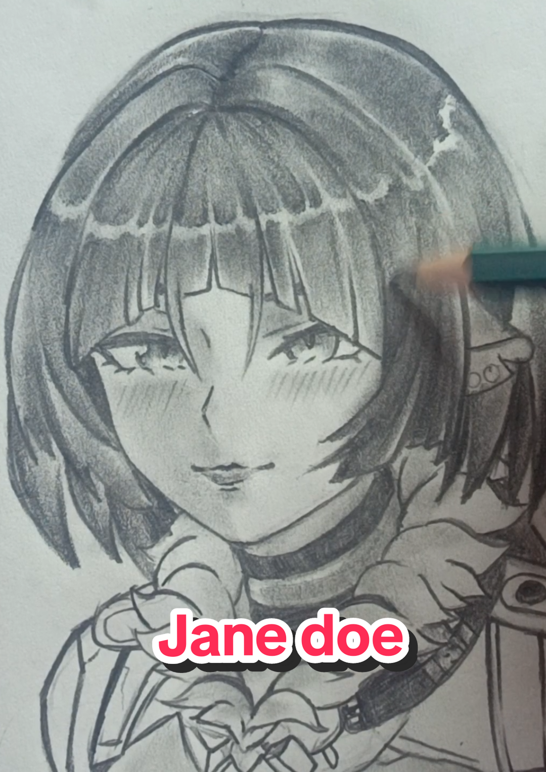 Jane doe | mi vieja 🗣️🗣️🗣️#zenlesszonezero #anime #animeart #janedoe #dibujo #draw #antojar #fyp 