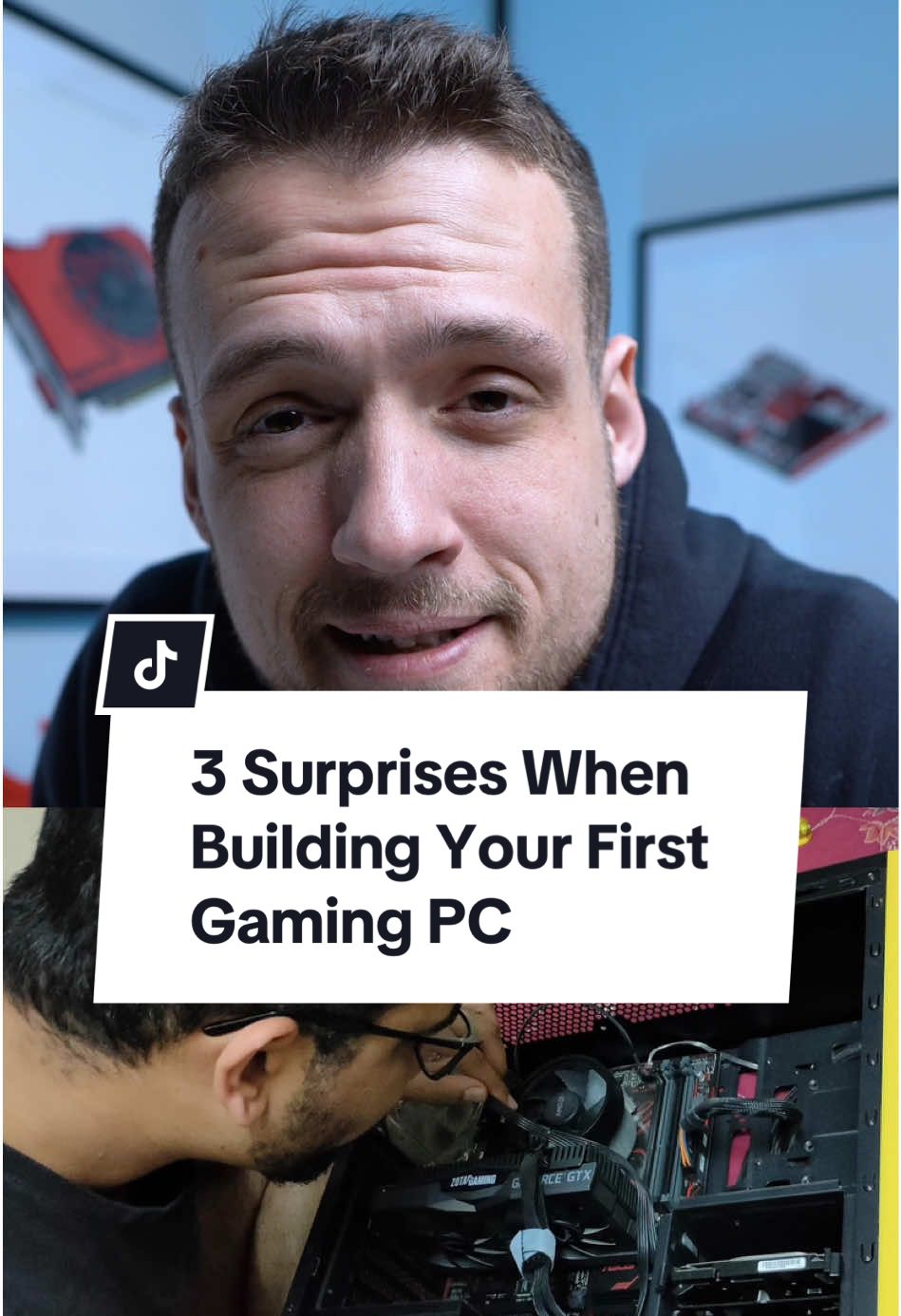 What else surprised you when building your first gaming PC?  #PCBuild #GamingPC #PCBuilding #PCGaming #CustomPC