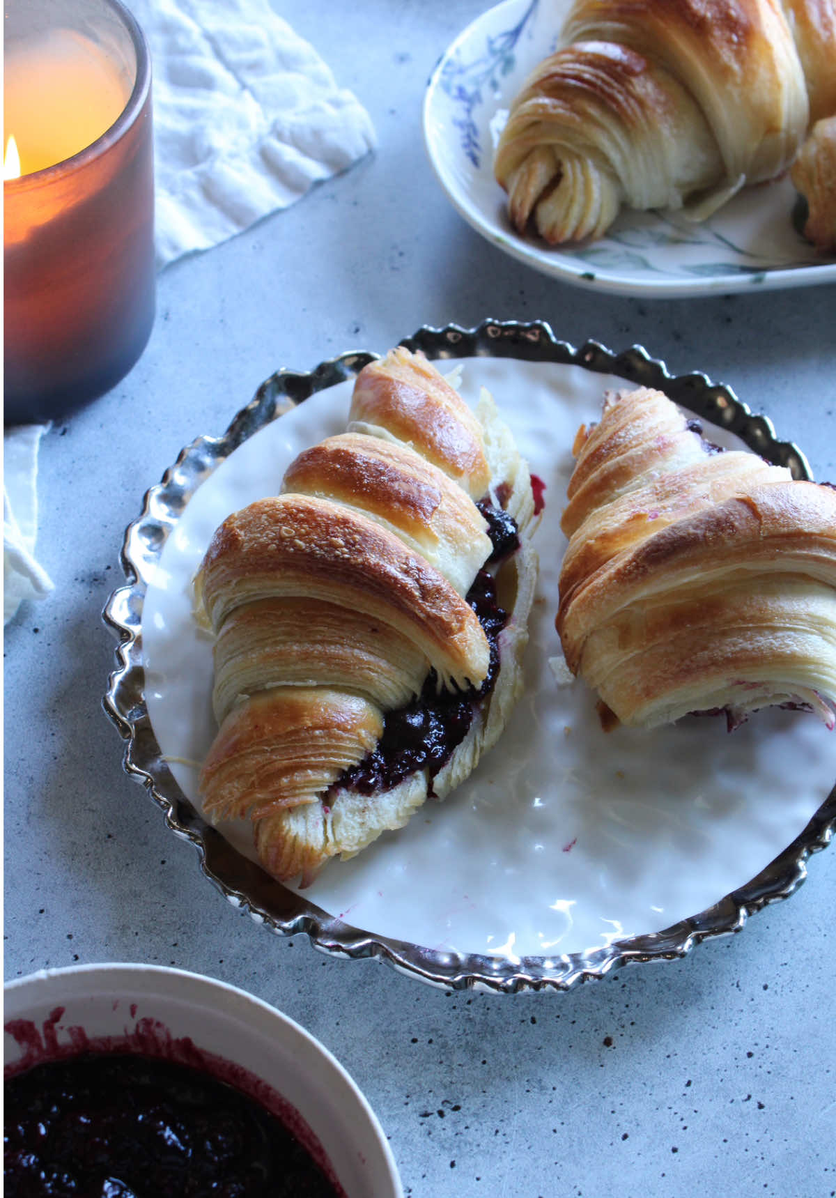 Sourdough croissants #cookingathome #bakintiktok #croissant #creatorsearchinsights #sweetbread #CapCut 