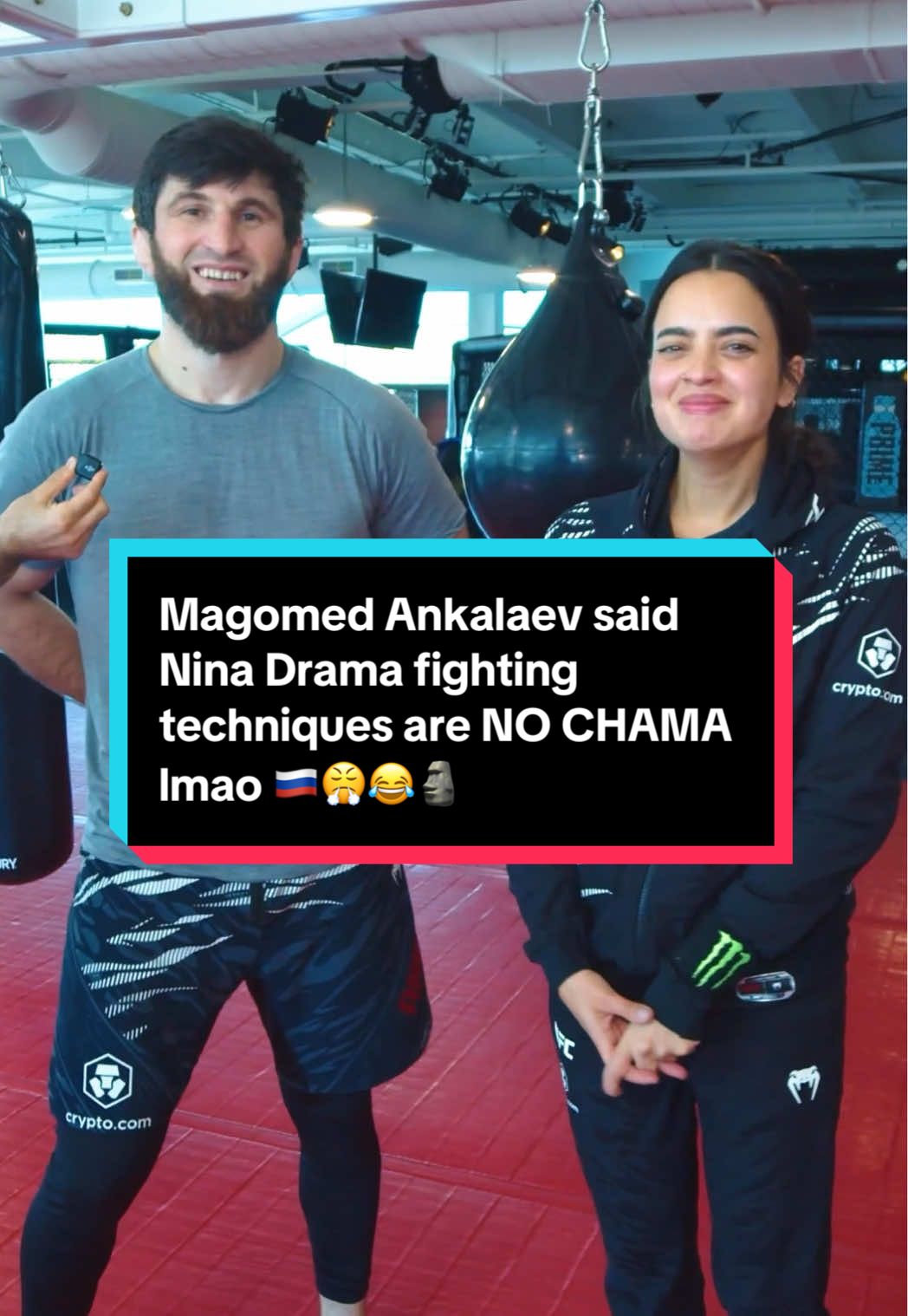 Magomed Ankalaev said Nina Drama fighting techniques are NO CHAMA lmao #UFC #magomedankalaev #ankalaev #alexpereira #poatan #chama #mma #ninadrama #kickboxing #boxing #muaythai #muaythaifighter #muaythaifighter #taekwondo #jiujitsu #brazilianjiujitsu #jiujitsugrappling #jiujitsulifestyle #wrestling #wrestlingtiktok #wrestlingtok #fit #Fitness #grappling #karate #dagestan #dagestani #muslim #islam 