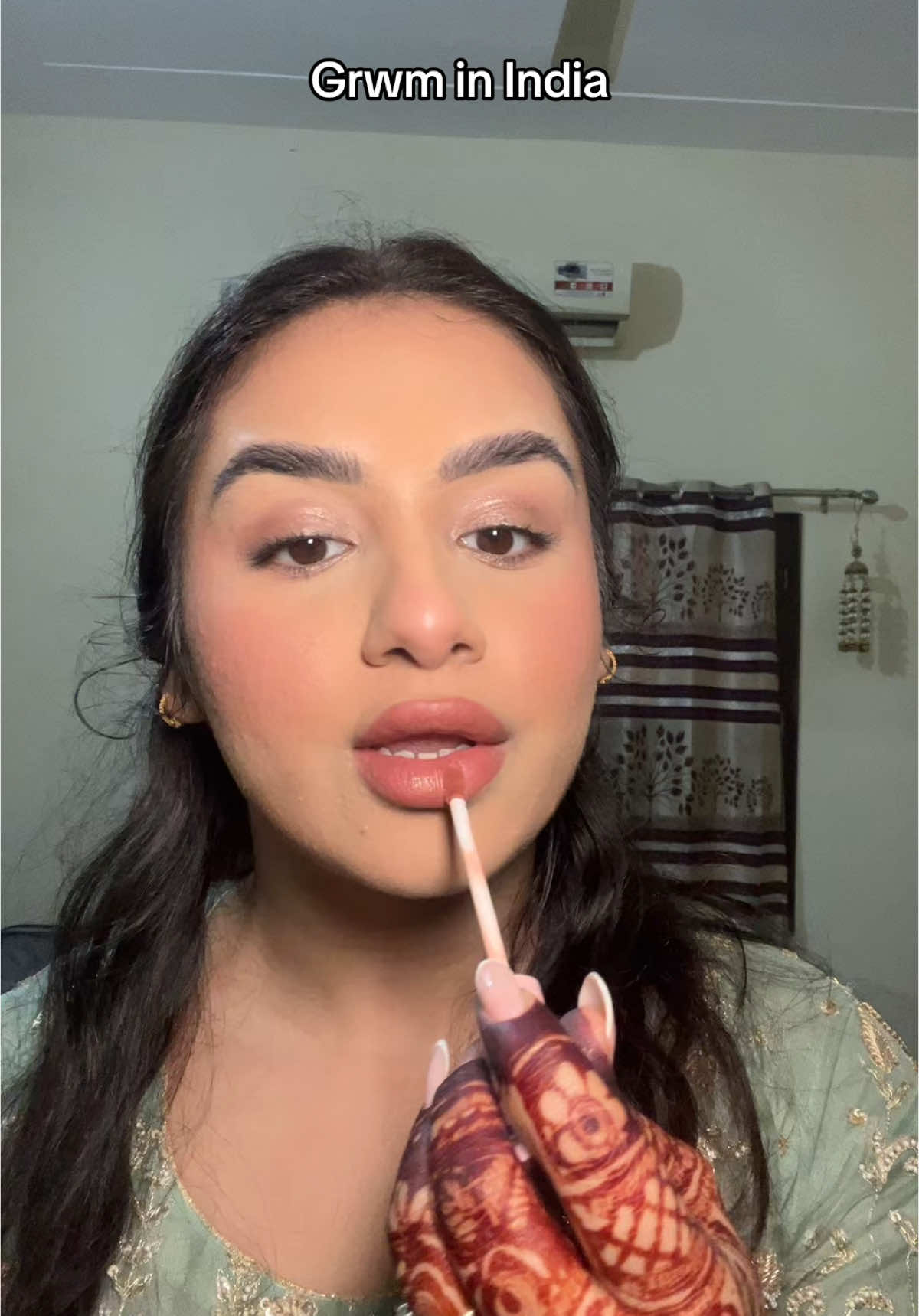 Grwm in India ✨ @Glow Recipe @Huda Beauty @maccosmetics @Rare Beauty @Too Faced @Charlotte Tilbury @rimmellondon @Kylie Cosmetics  #fyp #makeuptutorial #makeupartist #rarebeauty #glowrecipe #hudabeauty #charlottetilburymakeup 