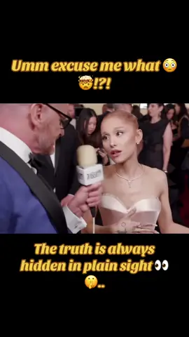 Blink Twice if you need help Ari👀😳!! #fyp #foryoupage #news #oscars #celebrity #celebritynews #celebritygossip #conspirancytheory #conspiracytiktok #hollyweird #hollywood #arianagrande #wicked #arianator #BlackTikTok #blacktiktokcommunity #blackcontentcreator #blinktwicemovie 