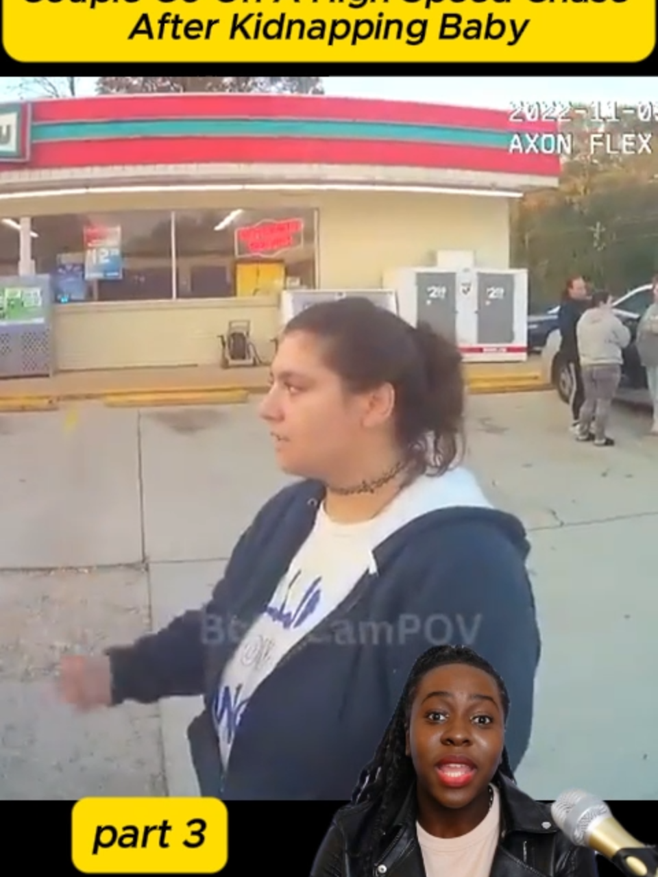 Couple Go On A High Speed Chase After Taking Baby #cops #copsoftiktok #police #policeofficer #crime #truecrime #bodycam 