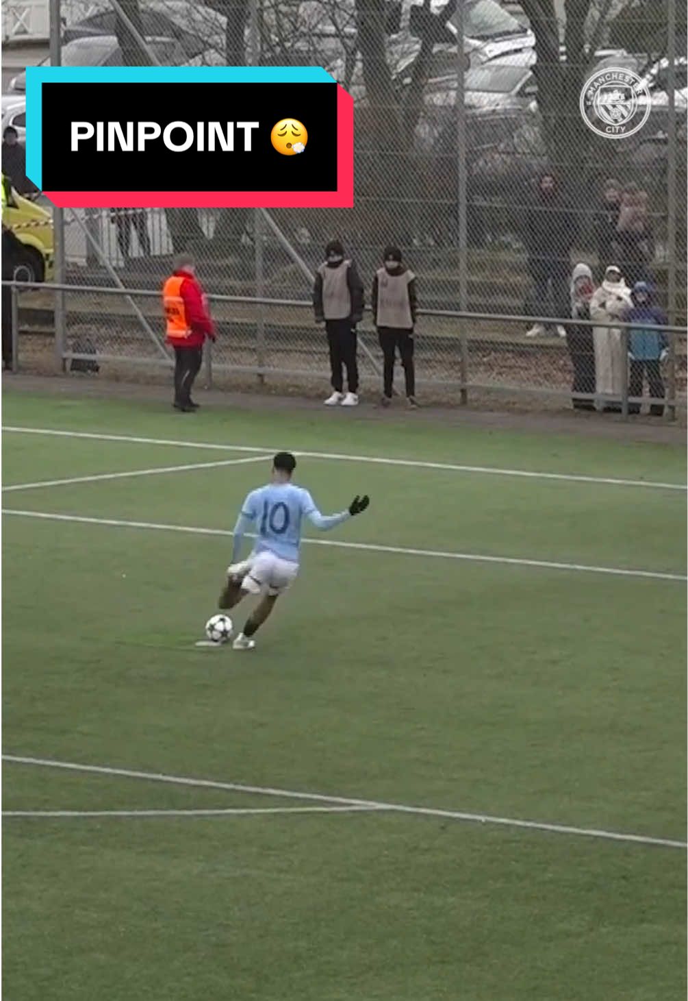 Pinpoint penalty 😮‍💨 #DivineMukasa #ManCity #Football 