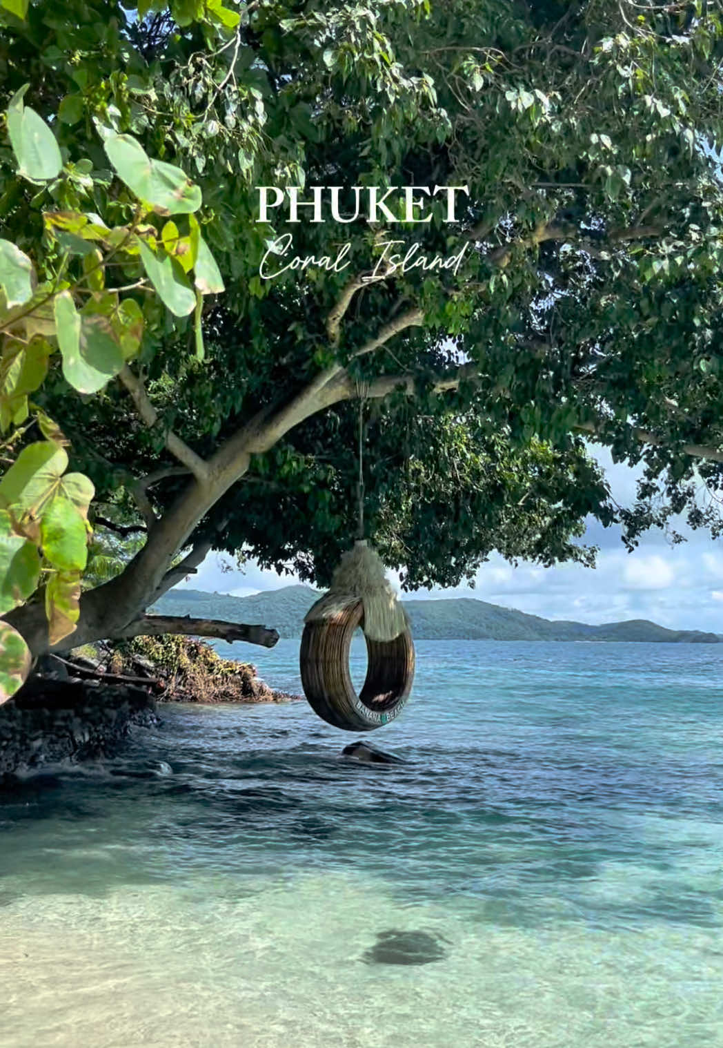 Save this must visit island with crystal clear water near Phuket 🏝️ ⠀ Snorkeling is absolutely amazing, so many colorful fish 🐠 ⠀ Just 20 min away by longtail boat from Panwa pier ⛵️ ⠀ We were taking boat near Phuket Aquarium in Panwa, from local fishermen 🏝️ ⠀ Beach is really nice, also has some restaurants where can buy some drinks 🍷 ⠀ 📍Koh Hey or Coral Island ⠀ #phuket #thailand #vacation #islands #coralisland 