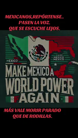 Make Mexico world power again. #mexico🇲🇽 #mexicantiktok #mexicanoschingones #emigraralextranjero #claudiasheimbaum 