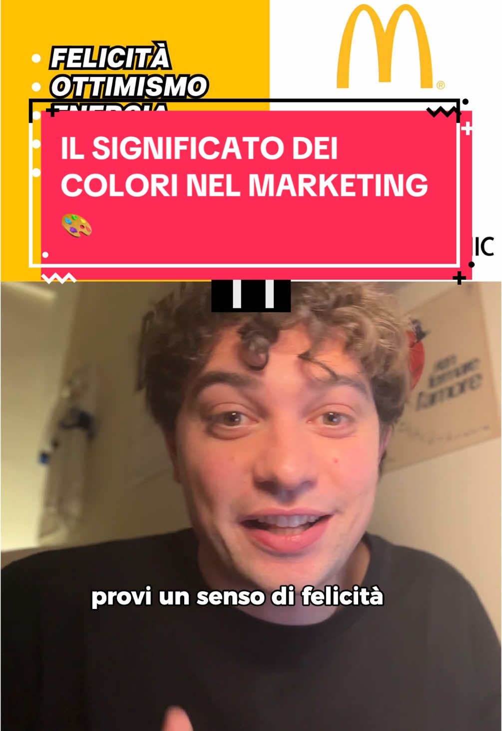 Per il McDonald è giallo e Netflix è rosso? Ecco il significato dei colori nel marketing 🎨 #branding #colori #logodesign 