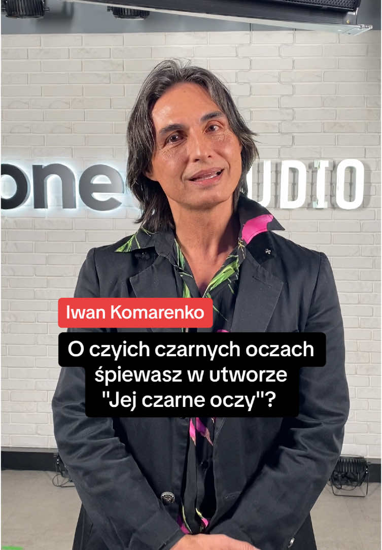 Do kogo należały, te słynne czarne oczy? 😩 Iwan Komarenko był gościem poniedziałkowego odcinka #WojewódzkiKędzierski! Zapraszamy 💃🏻 #JejCzarneOczy #IwanKomarenko 