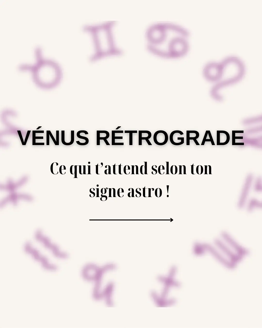 Conseil général : Attends la fin de la rétrograde (après le 12 avril) pour prendre des décisions amoureuses ou financières importantes ! #signeastrologique #astrologie #venusretrograde