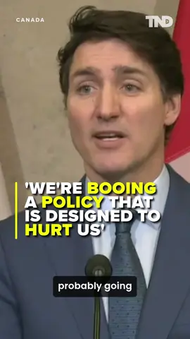 Prime Minister Justin Trudeau said Canadians will likely still boo the National Anthem as long as tariffs on the country continue. Read more at the link in our bio.