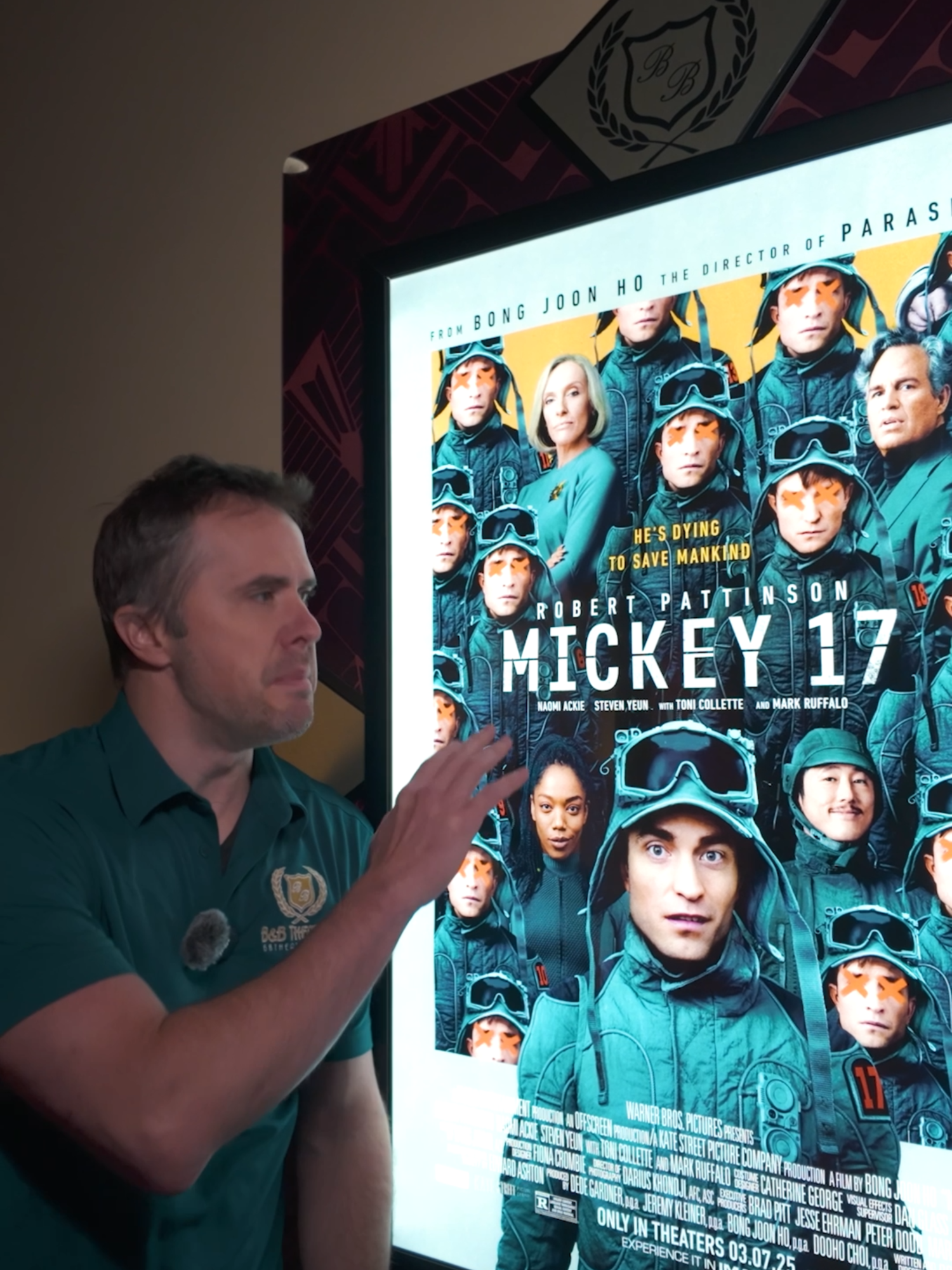 #Mickey17 Breakdown Time! Only in theaters starting March 7! See this sci-fi adventure on the BIG SCREEN at B&B Theatres!