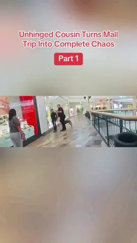 Unhinged Cousin Turns Mall Trip Into Complete Chaos #police #cops #policeofficer 