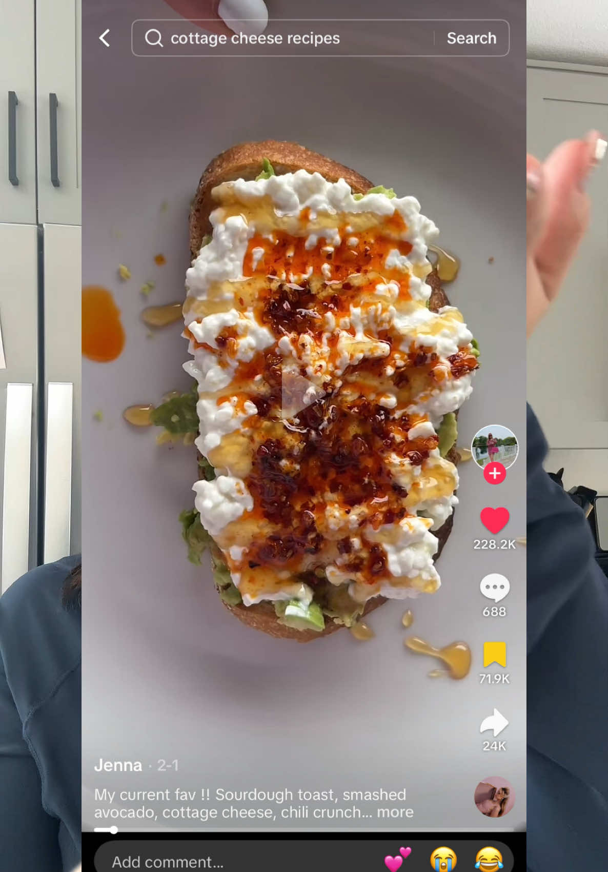 tiktok did it again🔥  #avocadotoast 