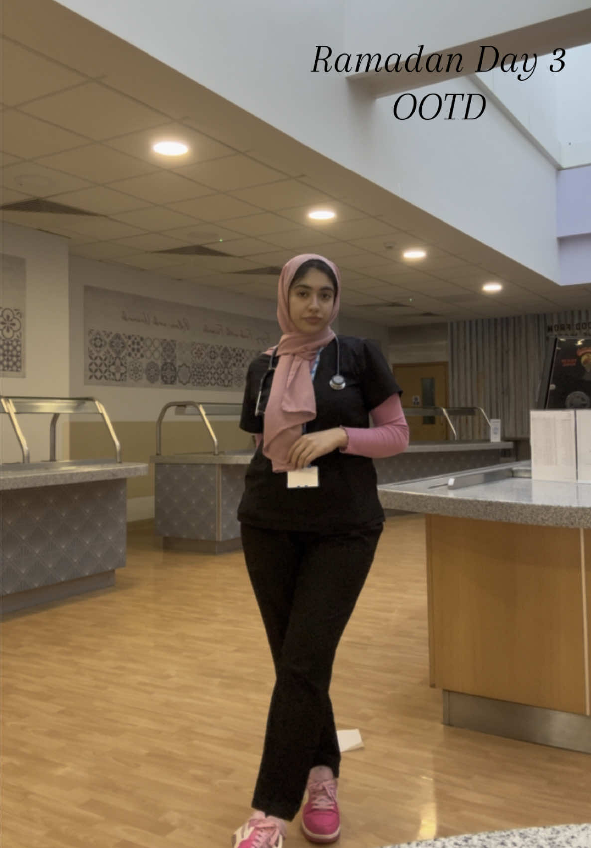 Ramadan Day 3 OOTD #Ramadan #medicine #doctor #scrubs 