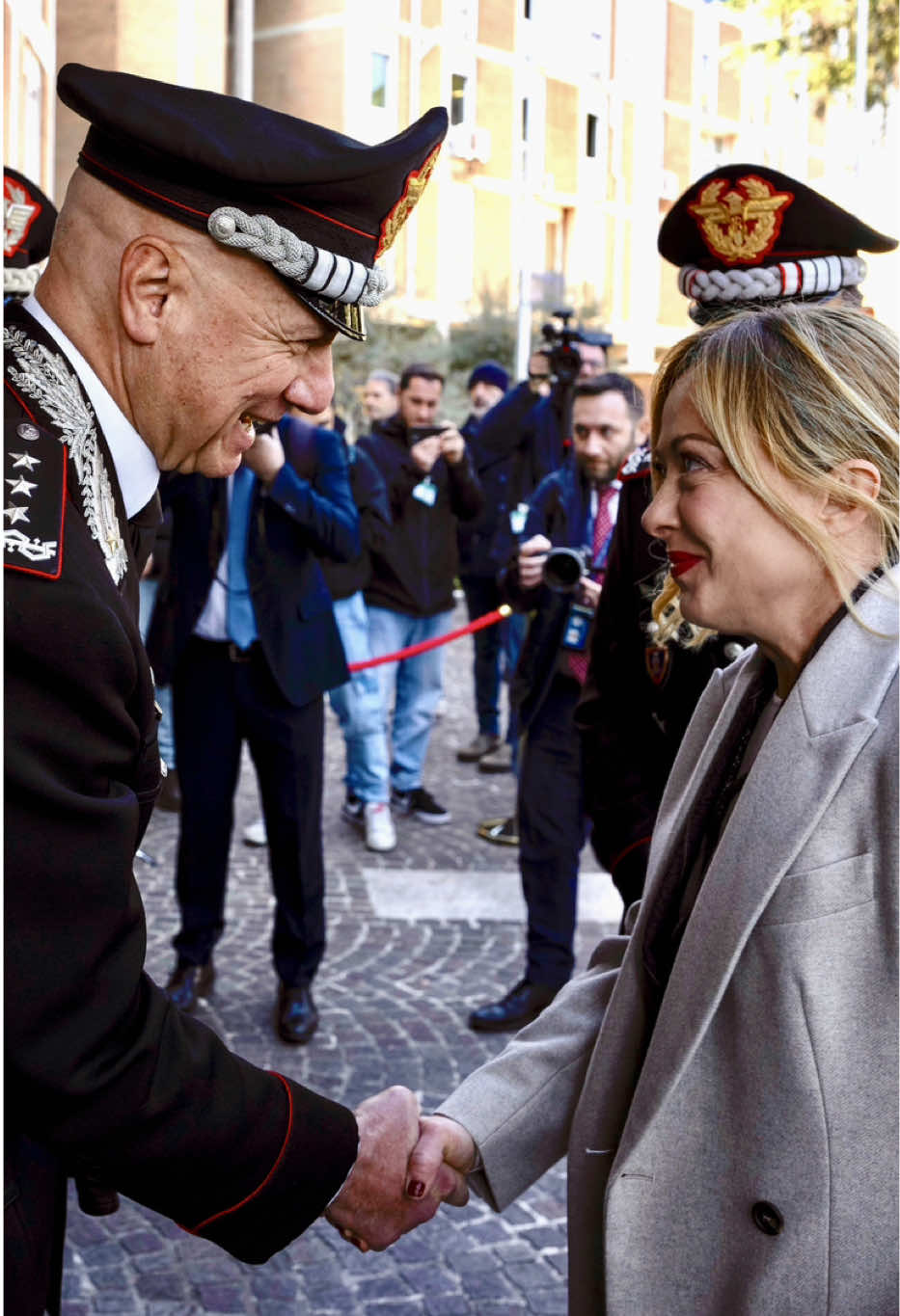 Cerimonia di inaugurazione dell'Anno Accademico della Scuola Ufficiali dell'Arma dei Carabinieri, Roma.