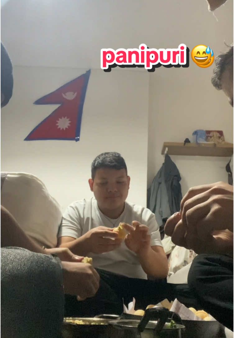 Eating panipuri went wrong🥺 #amitpoudel #internationalstudent #allaboutamit #nepaliinuk🇬🇧🇳🇵 #uk🇬🇧 #eastaihohami #minivlog #piyaji #london #food #panipuri #viral #fypシ゚ @Pradeep Uprety @hirden013 