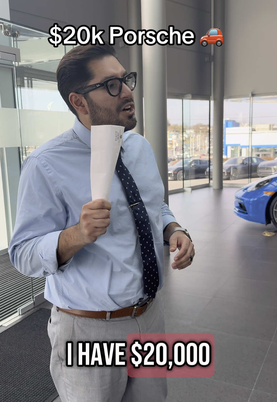 Another day another satisfied customer #fyp #trending #carsoftiktok #porsche #sales #humor #cars #mercedesbenz 