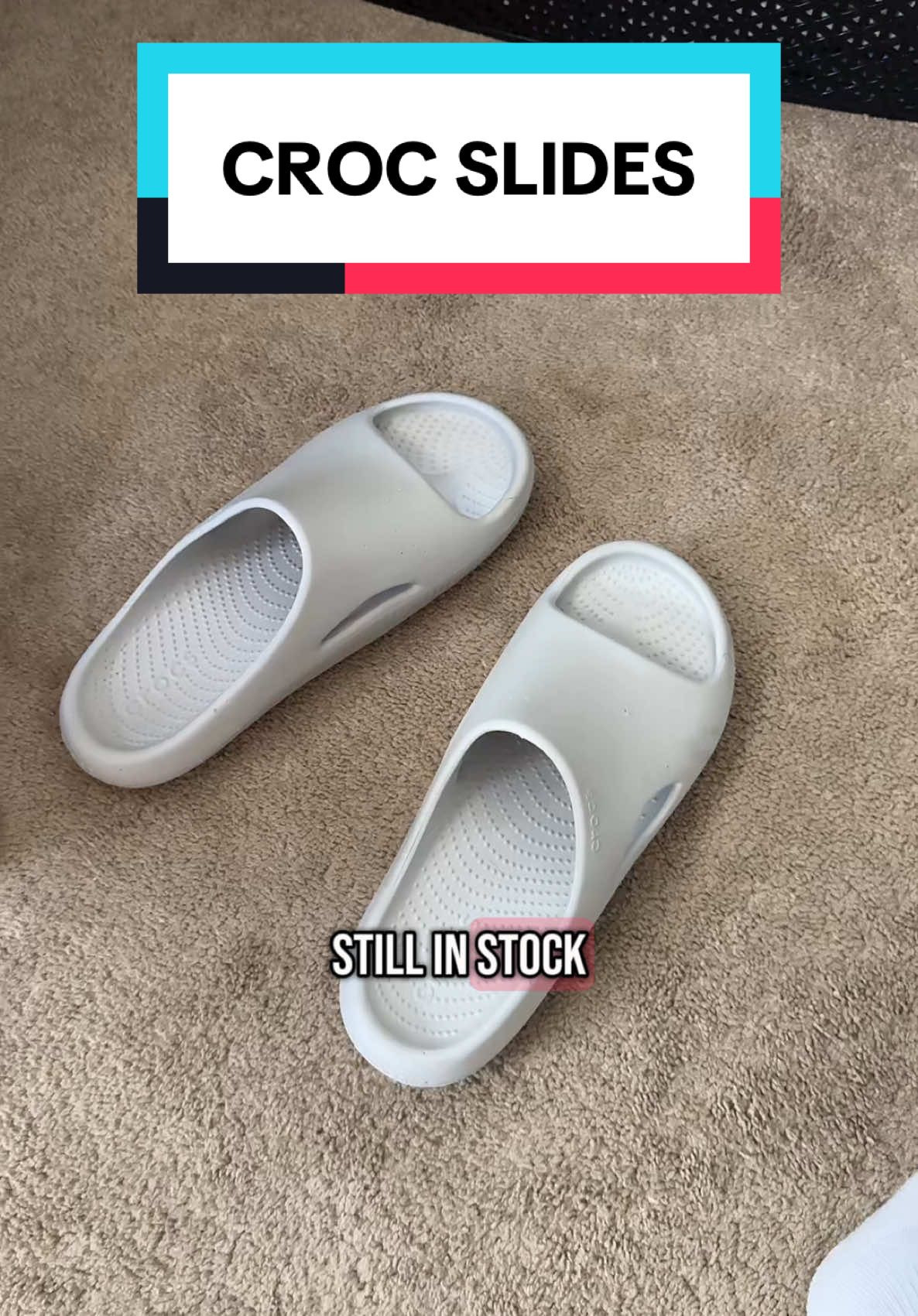 New Crocs Slides just dropped 🐊🛝 #crocs #crocs4life #crocsgang #crocsrestock #tiktokshoprestock #fashion #fypp 