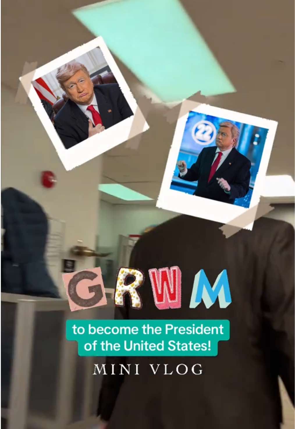 like and subscribe! 😘 #grwm #parody #sketchcomedy #trump #22minutes 