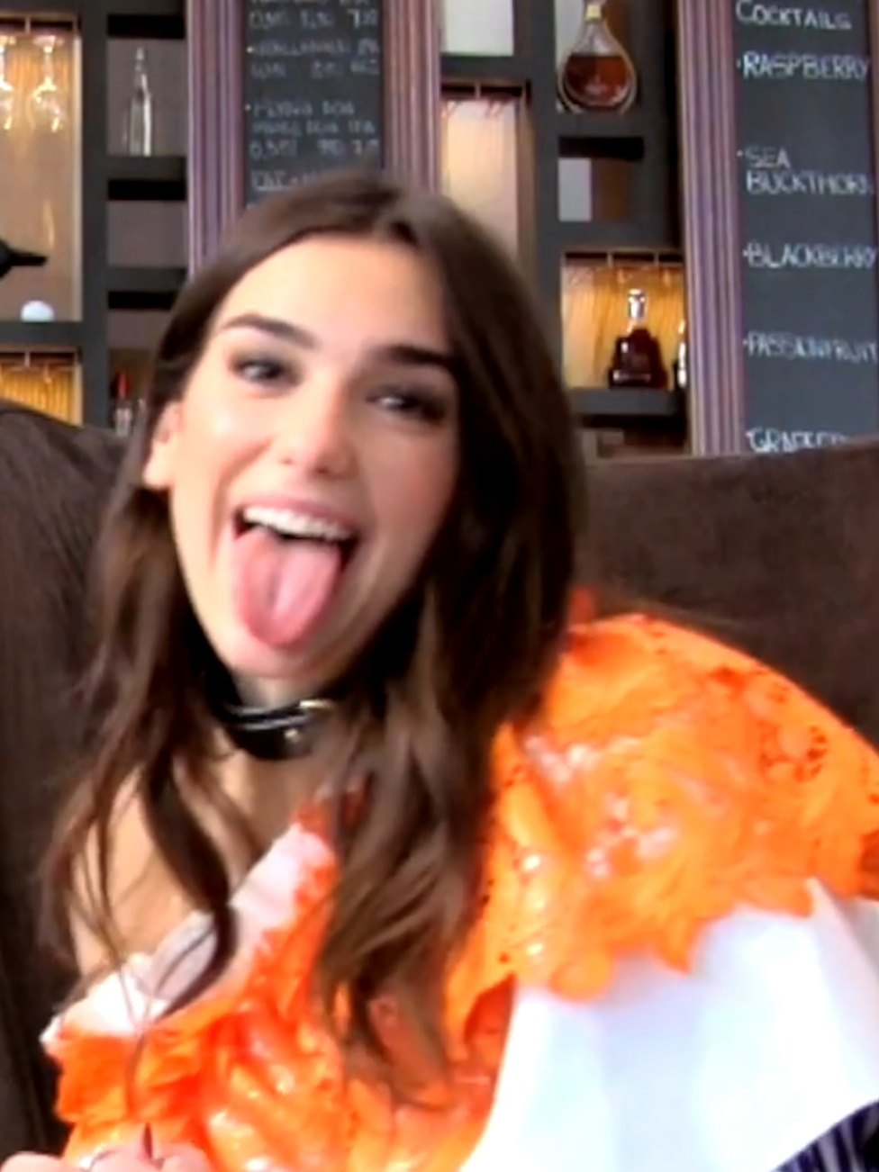 Dua Lipa's way of taking photos years ago 😝 #DuaLipa 