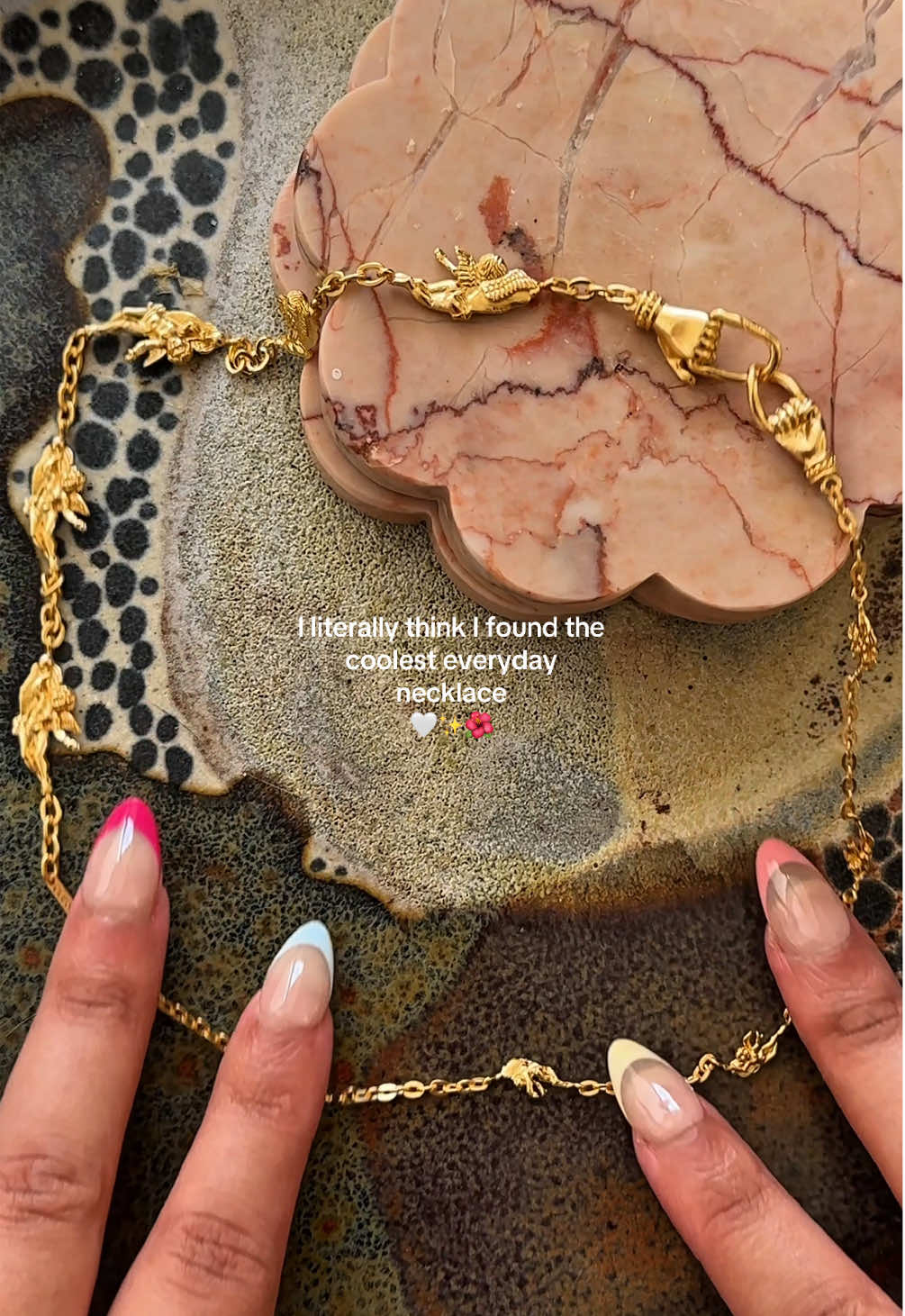 first item off my treat yourself bingo… the cutest cherub choker by @cleopatrasbling 🤍 hope everyone is doing okay this week 😭😭 #necklace #jewellery #jewelrytiktok #jewelry #vintageaesthetic #fashiontiktok 