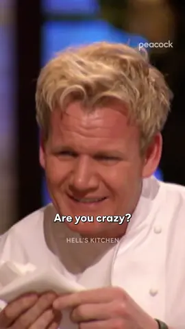 Wonder what she's serving this year 😬 #HellsKitchen is streaming now on Peacock. #GordonRamsay #ChefRamsay #MardiGras