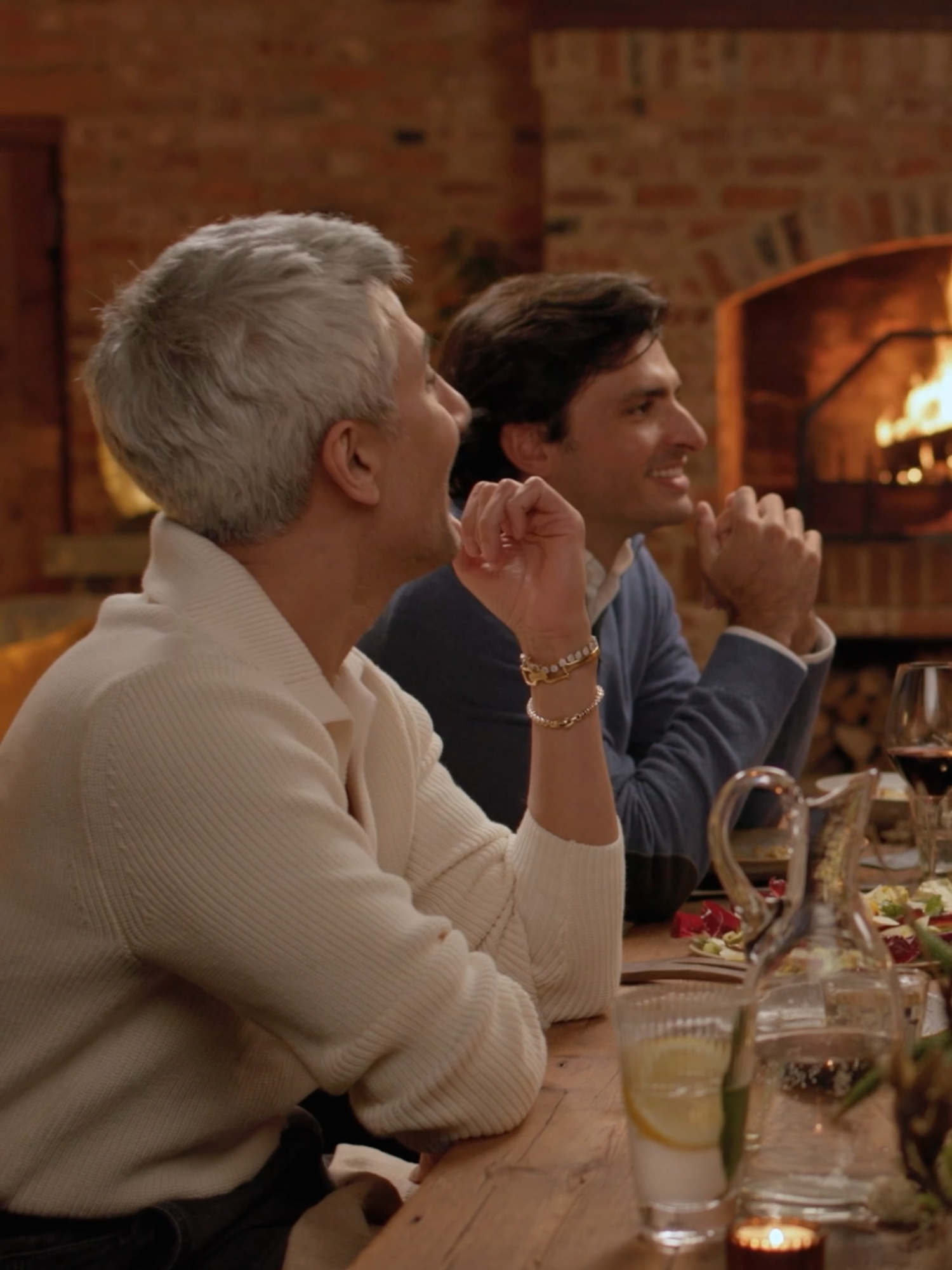 Our very first dinner guests have arrived…and we have some questions for them. In the series premiere of Cards On The Table, @tanfrance, @carlossainz55, and @melaniecmusic join host @stanley.tucci at the table. Watch the full episode on@rollingstone's YouTube channel – link in bio. 🔗 #allbirdsbynature