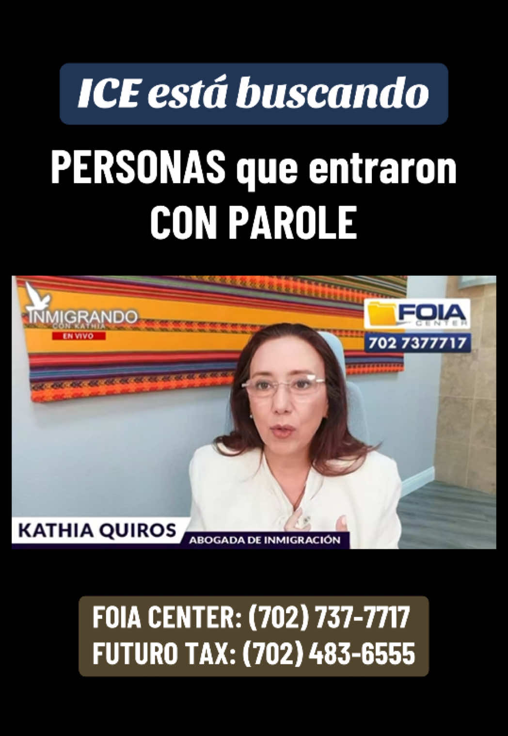 #parole #noticias #ICE #EEUU #inmigrantes #inmigración #US #lexisnexis #reportepersonal #foryoupage #parati #foryou #migrantes #news #KQ #abogadakathia #kathiaquiros #inmigrandoconkathia #asilo #asilopolitico #aplicarporasilo 