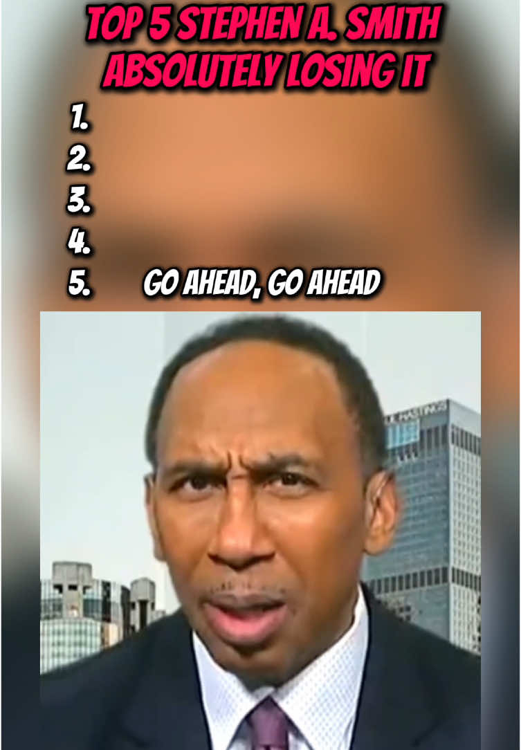 Top 5 Stephen A. Smith absolutely losing it! #stephenasmith #shannonsharpe #lavarball #NBA #basketball #fy #fyp 