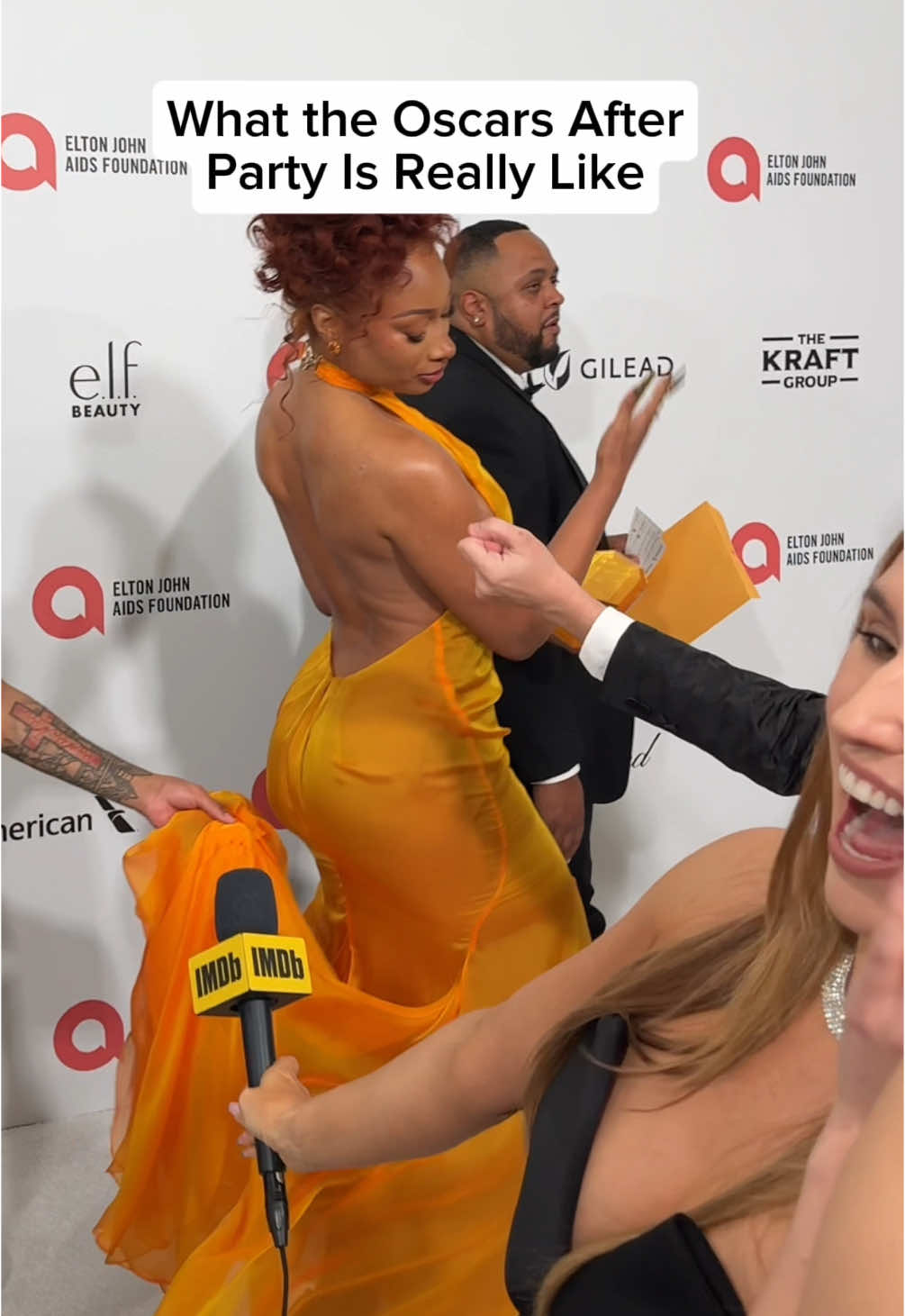 What the Elton John Oscars after-party is really like - featuring outtakes from Megan Thee Stallion, Heidi Klum, Stephanie Hsu, and more! @IMDb #IMDbpartner #Oscars2025 #oscars #academyawards @Dylan Mulvaney @heidi klum @Hozier @Julia fox 