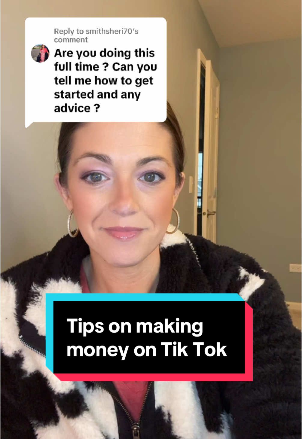 Replying to @smithsheri70 here are some tips to help you make money on Tik Tok! Let me know if you have any other questions! 