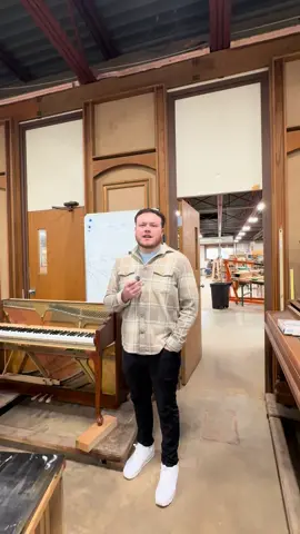 Check out this little old piano getting all fixed up again. #pianos #familybusiness #update #pianoman #🎹 #restoration 