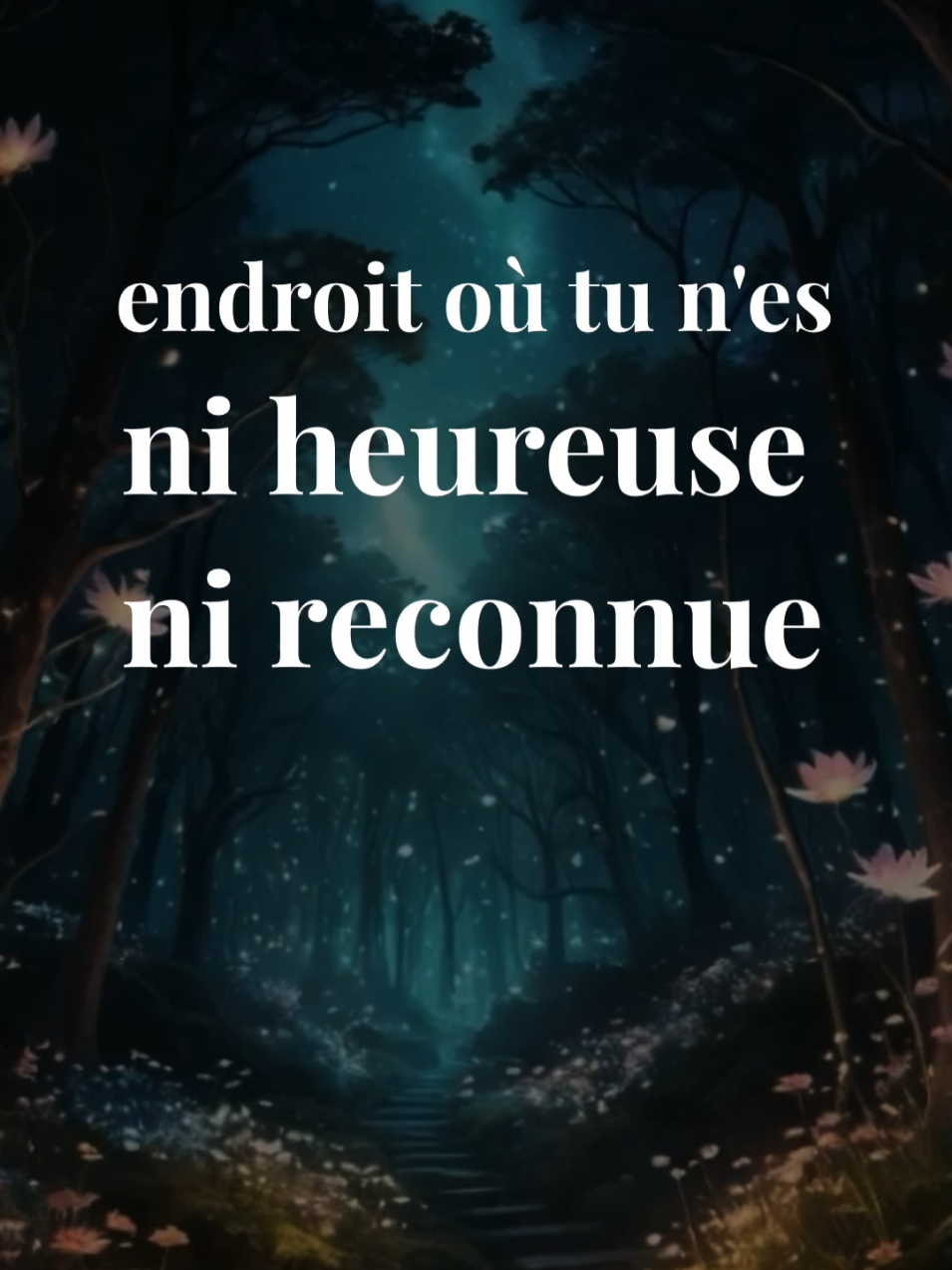 Je parle de l’importance de ne pas rester dans une situation qui te rend malheureux, même si cela implique des changements difficiles comme le divorce ou la démission. Tu t’encourages à avoir le courage de te libérer de ce qui t’empêche d’être toi-même et à rechercher le bonheur, car la vie est faite de nouveaux départs et d’échecs qui te rendent plus fort. #rencontre #adieux #amour #séparation #espoir #persévérance #connexion #solitude #acceptation #reconstruction #sentiment #couple #jetaime #relation #coeurbrisé #amoureux #monamour #rupture #famille #Avectoi #mavie #promesses #geste #quotidien #patience #compréhension #sincérité #tendresse #douceur #bonheur #triste #manque #positive #mindset #authentic #focus #progress #Ignore #perseverance #failure #vérité #motivation #fierte #success #sensible #sagesse #karma #avenir #developpementpersonnel #leçondevie 