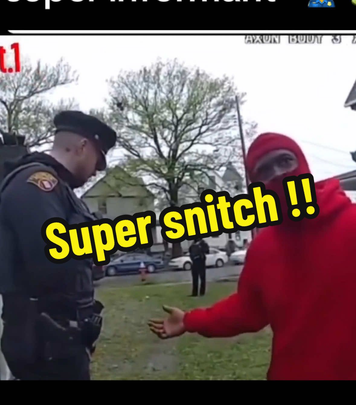 Super Snitch 🚨 holy christ get him a job with yall #police #cops #foryou #fyp #trending #viral 