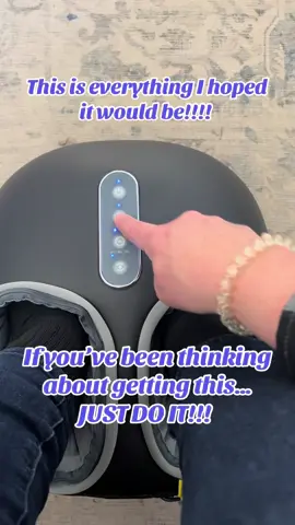 I am sooooo happy! This foot massager is everything I hoped it would be and more!!! Feels AMAZING!!!!! Just do it!!!! You won’t regret it! Add to cart!!!  #footmassage #footmassager #footpainrelief #relaxation #worthit #addtocart 
